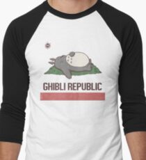 Ghibli Republic Men's Baseball ¾ T-Shirt