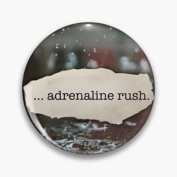 Item preview, Adrenaline twilight school rain parking quote designed and sold by SoftBlushSarah.