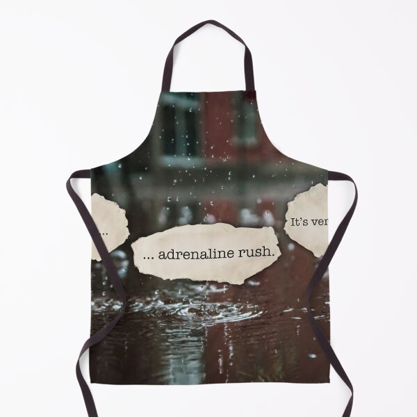 Item preview, Adrenaline twilight school rain parking quote designed and sold by SoftBlushSarah.