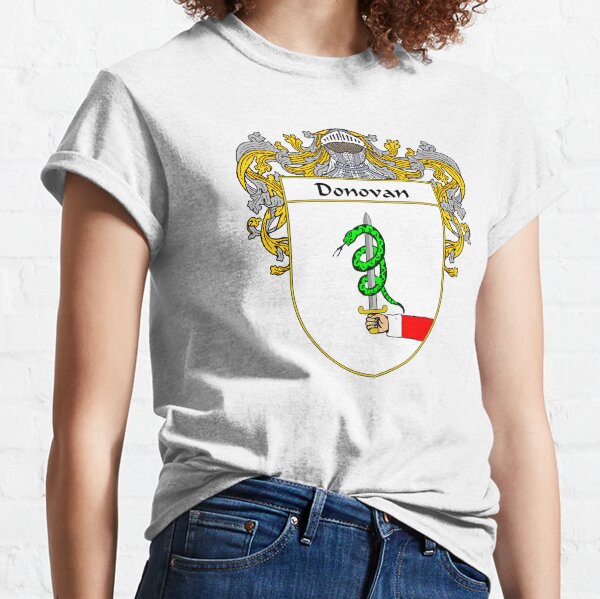 Item preview, Donovan Coat of Arms/Family Crest designed and sold by IrishArms.