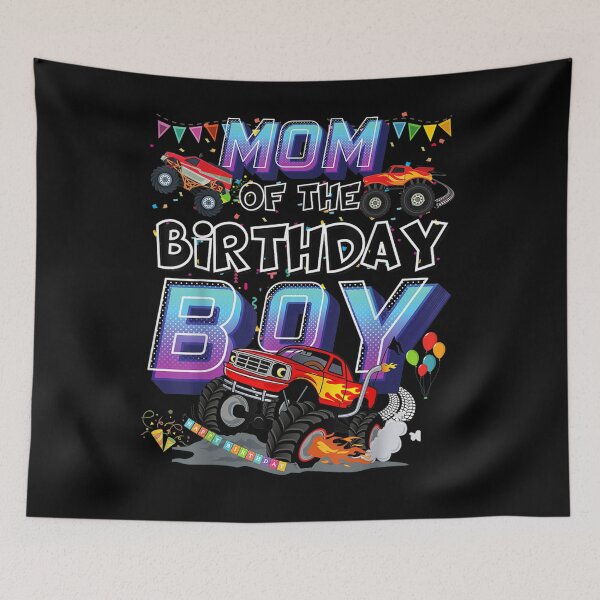 Item preview, Mom Of The Birthday Boy Matching Truck Birthday Party  designed and sold by fishingcat19.