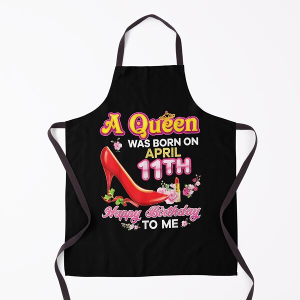 Item preview, A Queen Was Born On April 11 11th Happy Birthday To Me Pink designed and sold by fishingcat19.