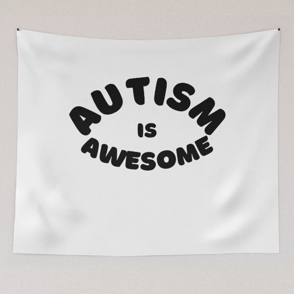 Item preview, Autism is awesome designed and sold by OffensiveTCG.