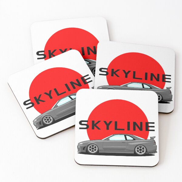 Item preview, NISSAN SKYLINE R34 MINIMALIST designed and sold by OnlyJDMshop.