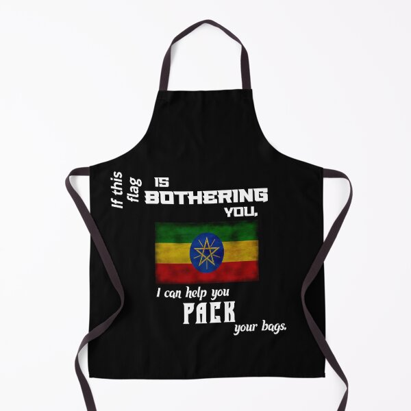 Item preview, Ethiopian flag - pack your bags designed and sold by 2Girls1Shirt.