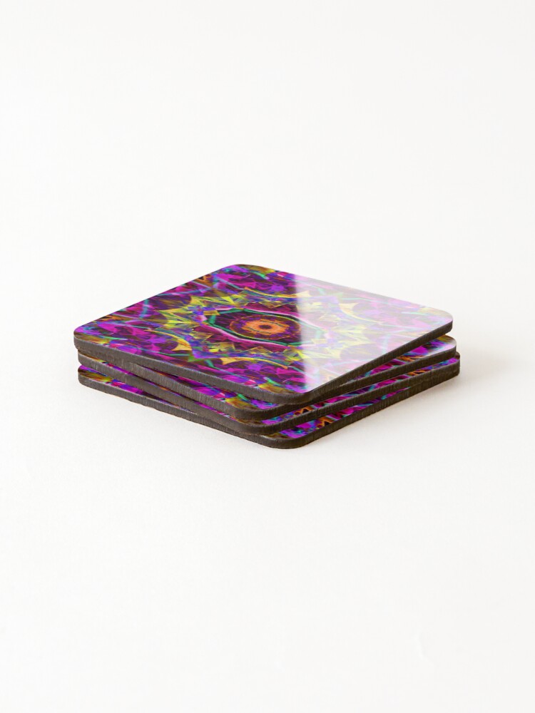 Thumbnail 4 of 5, Coasters (Set of 4), Smoke Design designed and sold by Ralad2021.