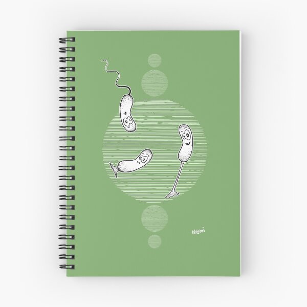 Item preview, The dimorphic lifestyle of Caulobacter crescentus designed and sold by Noémie Matthey.