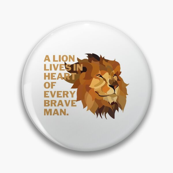 Item preview, Lion king - Lion in you, simba, lion in every brave man designed and sold by ChooseWonderful.