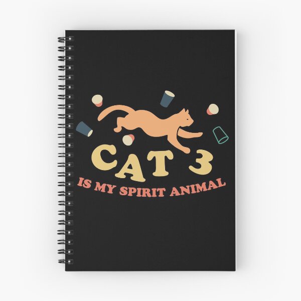Item preview, CAT 3 - Cat 3 Is My Spirit Animal - Funny Cat 3 Meme designed and sold by JinxWhaleDesign.