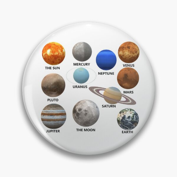 Aperçu de l'œuvre Les planètes ne sont pas à l'échelle créée et vendue par MottoDigging.