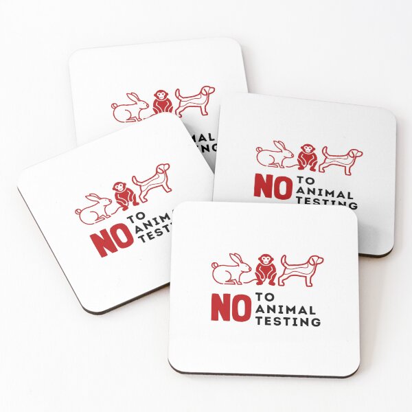 Item preview, No to Animal Testing designed and sold by foxcreative.