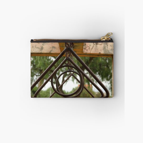 Item preview, Rust Covered Circles and Triangles designed and sold by rhamm.