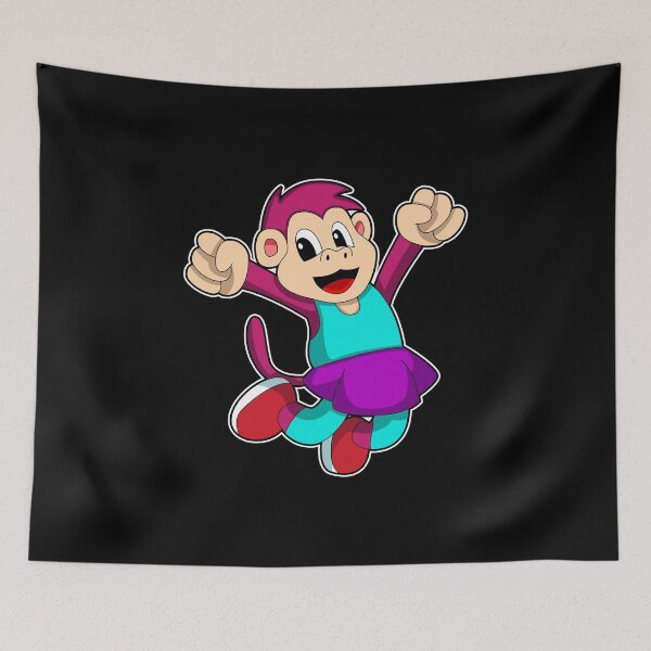 Item preview, Monkey as Girl with Skirt designed and sold by Snabdesign84.