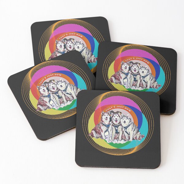 Item preview, Thats Just How (3 siberian huskies) designed and sold by HamiltonmagicTs.