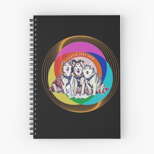 Item preview, Thats Just How (3 siberian huskies) designed and sold by HamiltonmagicTs.