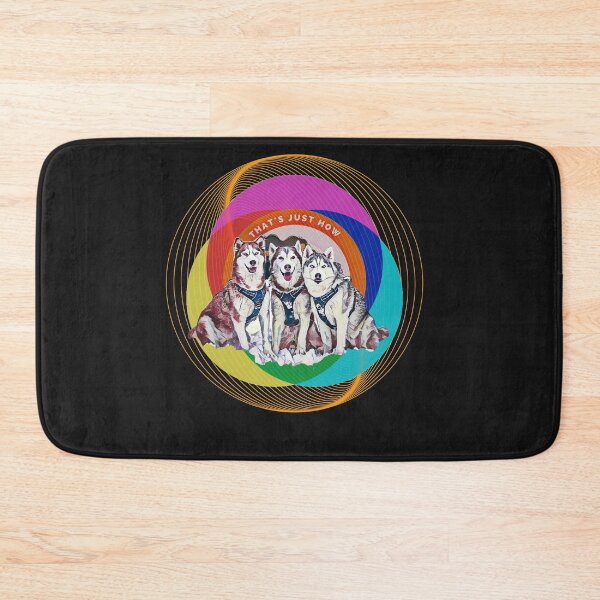 Item preview, Thats Just How (3 siberian huskies) designed and sold by HamiltonmagicTs.
