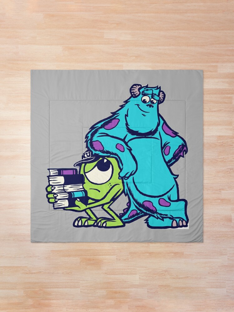 sully and mike monsters cartoon Zipper Pouch for Sale by galewallace