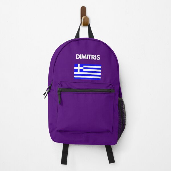 Item preview, Dimitris Greek Name with Greek Flag Design designed and sold by TheGreekGuy.