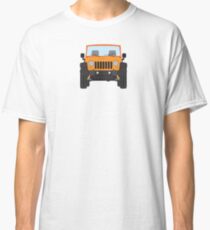 Jeep Wrangler (orange) Classic T-Shirt