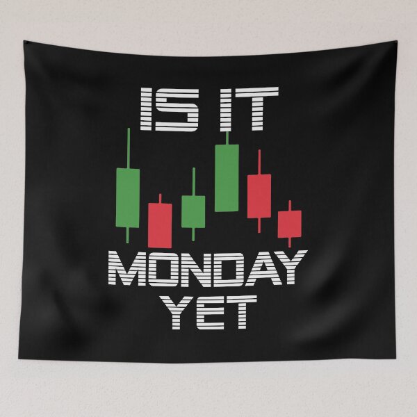 Item preview, Is it Monday yet - Trading tees. designed and sold by PrintPress.