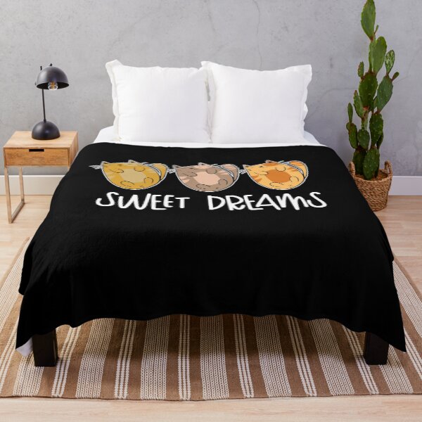 Item preview, Three Hand-drawn Cute Cats Sweet Dreams designed and sold by csaron92.