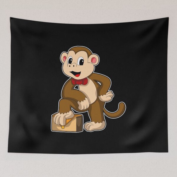 Item preview, Monkey with Bag designed and sold by Snabdesign84.