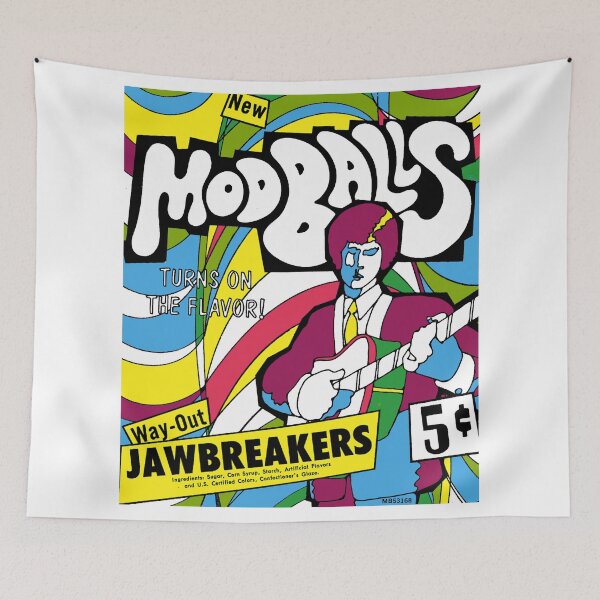 Item preview, PSYCHEDELIC MOD-THEMED CANDY PACKAGING designed and sold by ThrowbackAds.