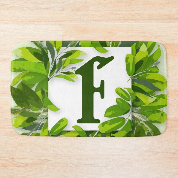 Item preview, Monogram F Foliage Frame | Wedding Letters | Floral Letter designed and sold by VinBasis.