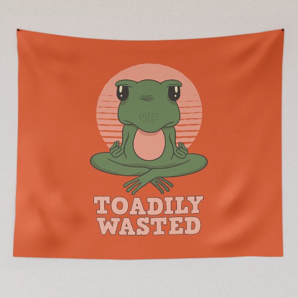 Item preview, Toadily Wasted designed and sold by Piztees.