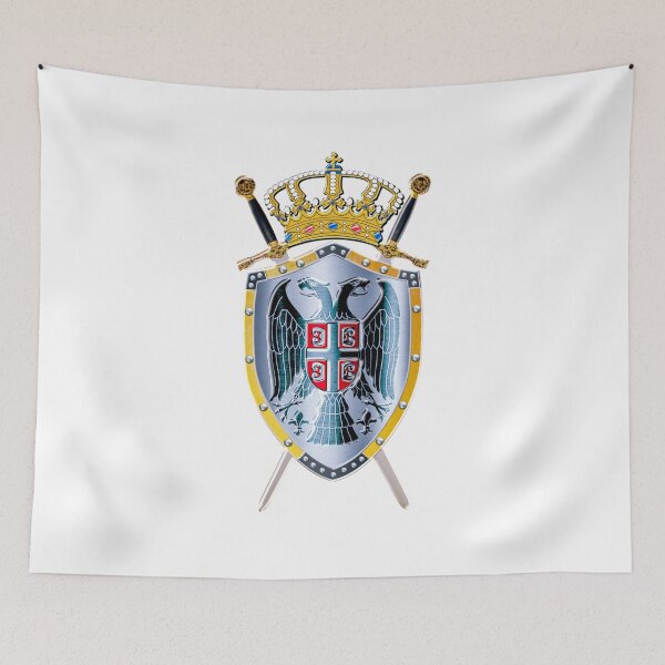 Item preview, Serbia - Srbija 4S kruna - dvoglavi orao designed and sold by StaxmiDesign.