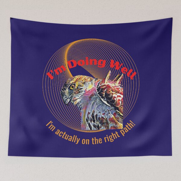 Item preview, I'm Doing Well, I'm actually on the right Path (Eagle Stare) designed and sold by HamiltonmagicTs.