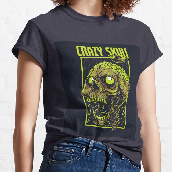 crazy skull shirts