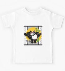 Martial Arts Panda - Grey Kids Tee
