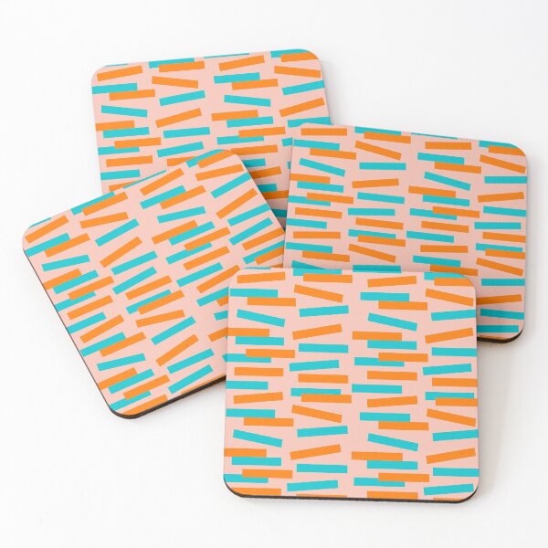 Item preview, Geometric lines retro pattern designed and sold by mcamedia.