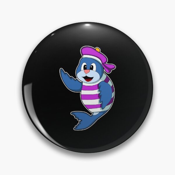 Item preview, Seal as Sailor with Hat designed and sold by Snabdesign84.
