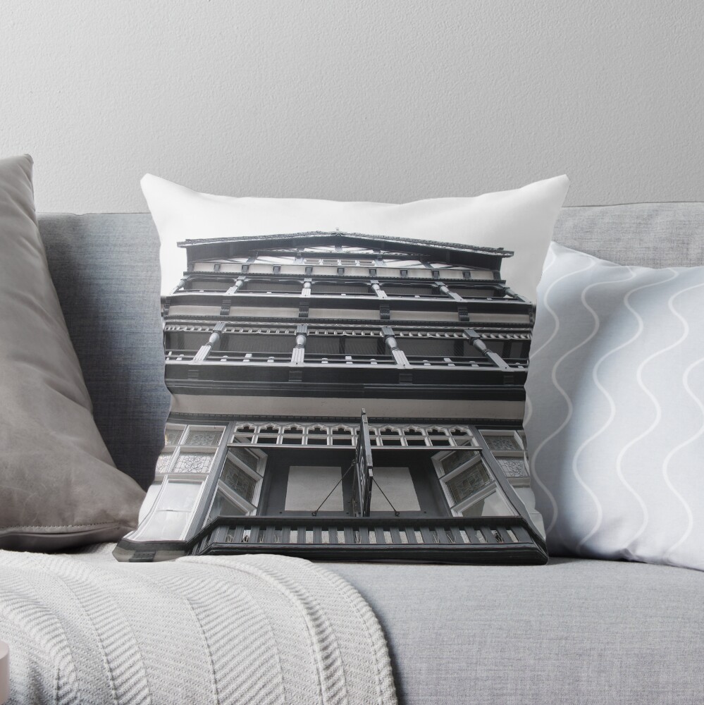 Looking up Throw Pillow