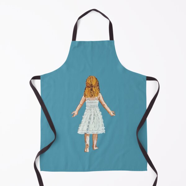 Item preview, Oil painting of a little girl walking towards hope and bliss designed and sold by Abha-Hues.