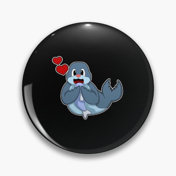 Item preview, Seal with Fish designed and sold by Snabdesign84.