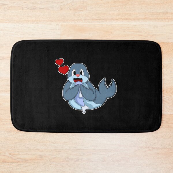Item preview, Seal with Fish designed and sold by Snabdesign84.