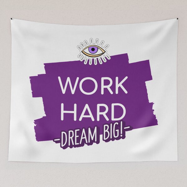 Item preview, Work Hard Dream Big designed and sold by YOYOCollection.