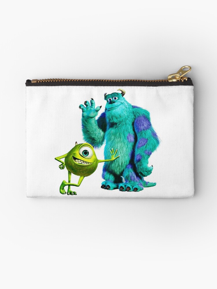 sully and mike monsters cartoon Zipper Pouch for Sale by galewallace