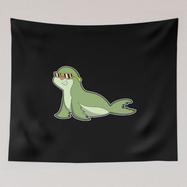 Item preview, Seal with Sunglasses designed and sold by Snabdesign84.