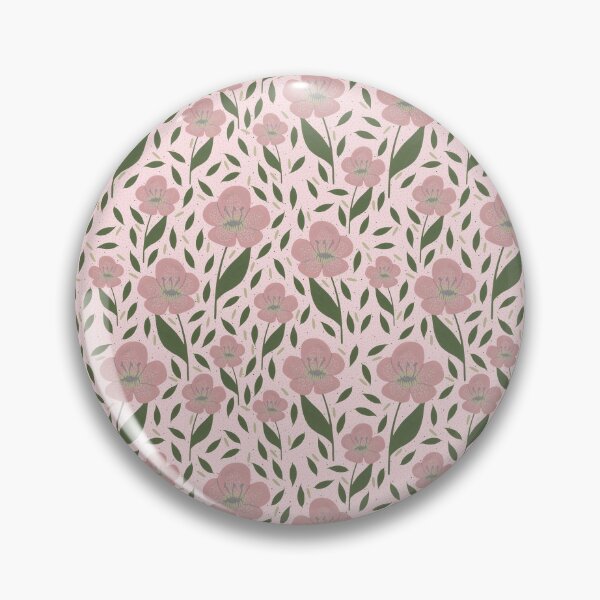 Item preview, Flourish floral pattern designed and sold by Happy Mouse Studio.