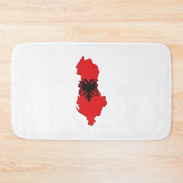 Item preview, Albania Flag designed and sold by simpledesigners.