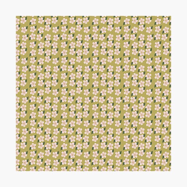 Item preview, Lush floral pattern designed and sold by Happy Mouse Studio.