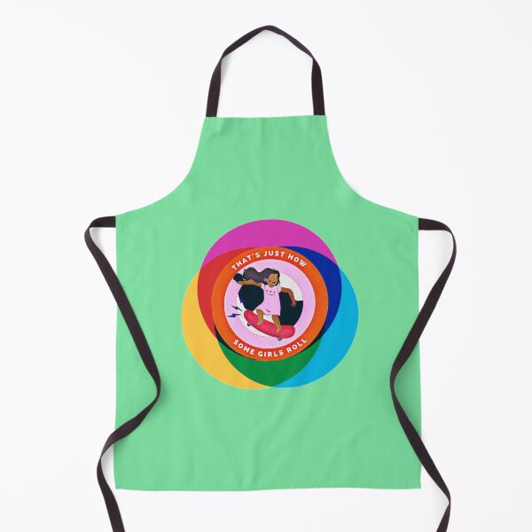 Item preview, That's Just How Some Girls Roll (skateboarding girl) designed and sold by HamiltonmagicTs.
