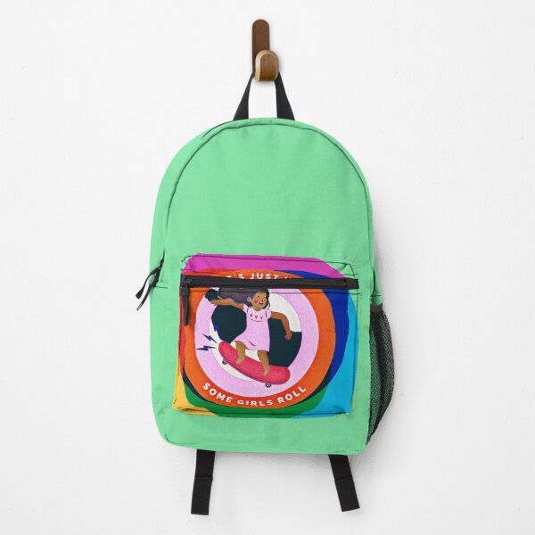Item preview, That's Just How Some Girls Roll (skateboarding girl) designed and sold by HamiltonmagicTs.