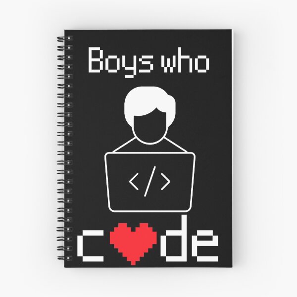 Item preview, Boys Who Code designed and sold by DevGoodies.