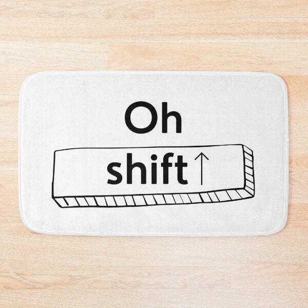 Item preview, Oh shift- computer keyboard funny designed and sold by NikitaAg.