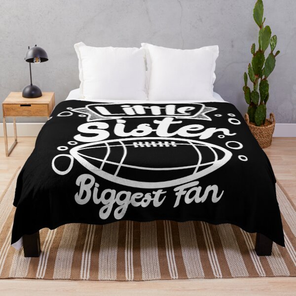 Item preview, Little Sister And Biggest Fan - Football designed and sold by Giacob.